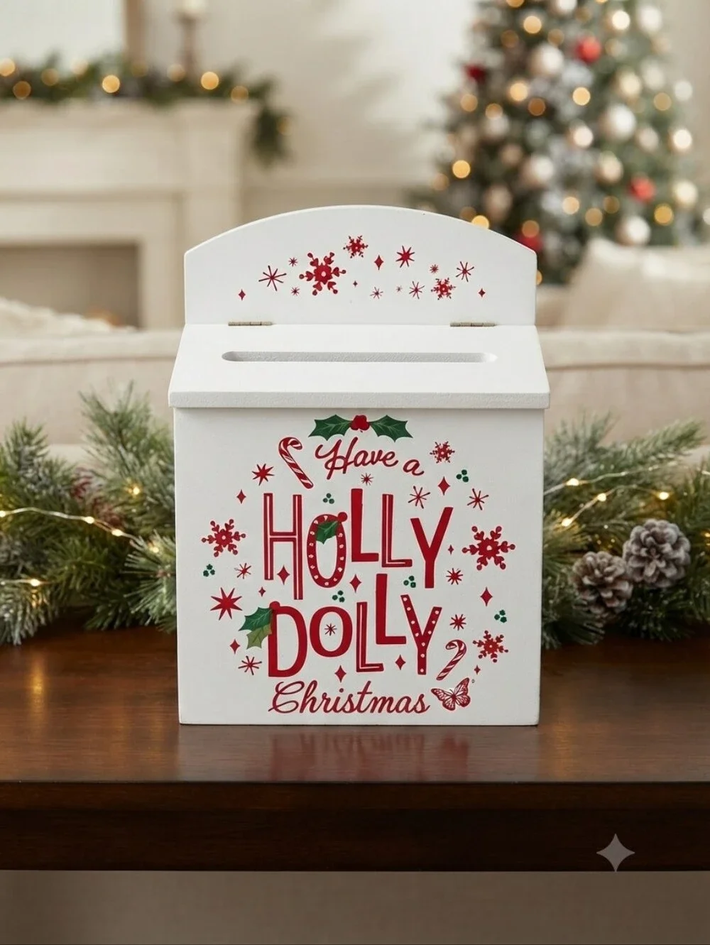 Dolly Parton Decor Christmas Letter Box